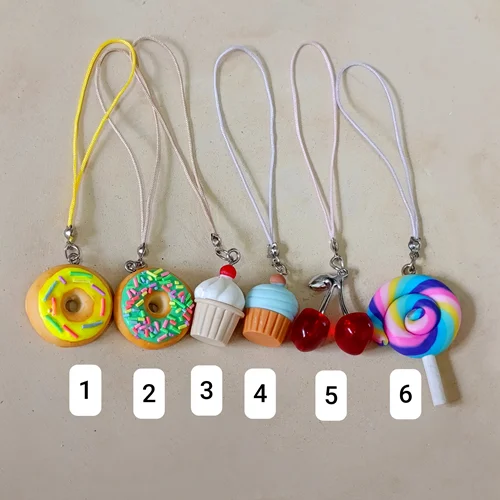 13مدل فون چارم (آویز گوشی) خوراکی و فانتزی